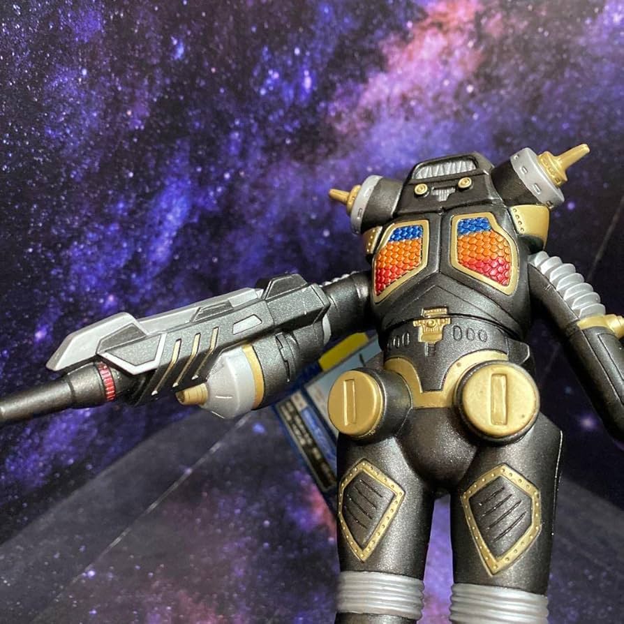 ⑴ ウルトラ特撮ギャラリー 宇宙怪獣エレキング、宇宙ロボットキングジョー 1/6 特撮シリーズ 宇宙ロボットキングジョー ガンメタ Ver
